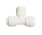 AMTU-0404 Male Tee Union Connector NPT Thread 1/4" Quick Connect (image for) AMTU-0404 Male Tee Union Connector NPT Thread 1/4" Quick Connect