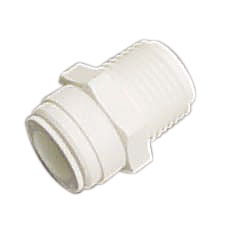 AMC, Male Connector Tube OD to NPT Thread Quick Connect Fitting (image for) AMC, Male Connector Tube OD to NPT Thread Quick Connect Fitting